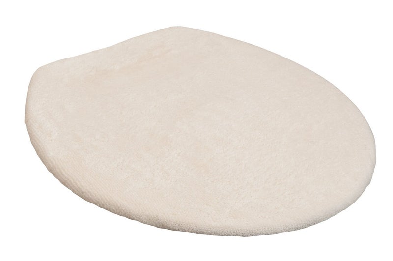 Fox Valley Traders Toilet Lid Covers  Ivory - Image 1